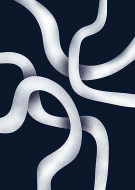 KNOTFORM III – Flowing Curve Art for Modern Interiors