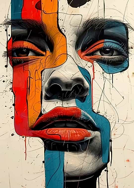 Abstract Face Portrait