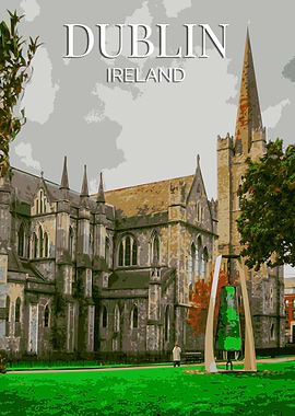 Vintage Dublin Poster