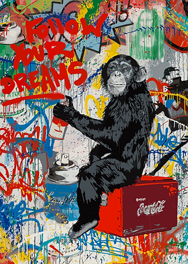 Chimpanzee Graffiti
