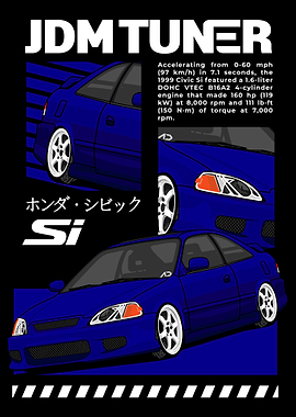 Honda Civic Si JDM Tuner