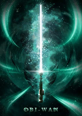 Obi-Wan's Lightsaber (textra design)