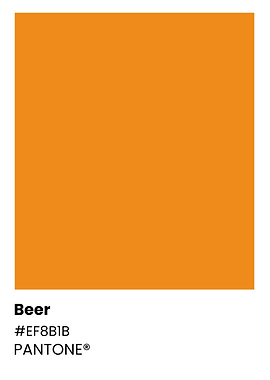 Pantone Color Chart - Beer