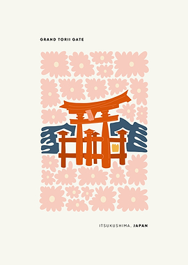 Grand Torii Gate Japan