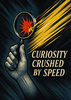 Curiosity Crushed by Speed