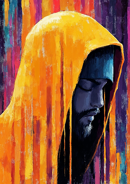 Man in Yellow Hoodie