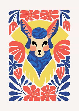 Folk Art Animal Print