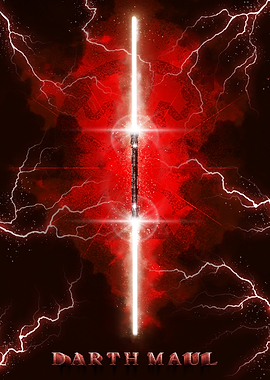 Darth Maul's Lightsaber (textra design)