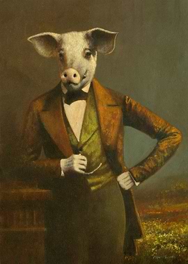 Pig in a Suit