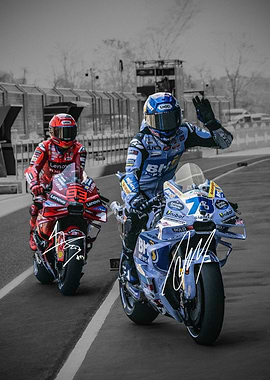Alex Marquez vs Marc Marquez MotoGP