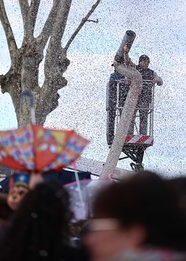 Confetti Cannon at Carnival