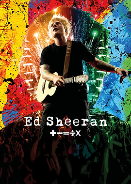 Ed Sheeran Concert Poster