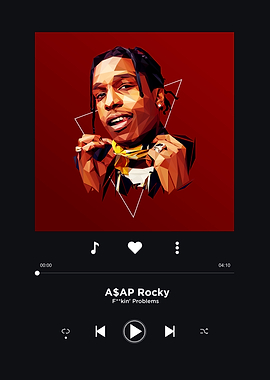 A$AP Rocky Music Player