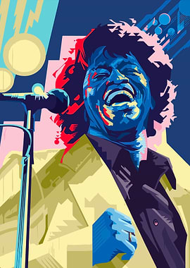 James Brown Pop Art