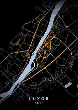 Luxor City Map