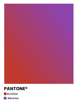 Pantone Color Gradient