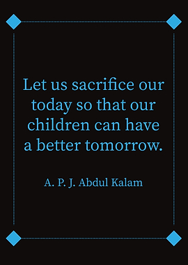 Inspirational Quote - Kalam