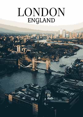 London Skyline with Tower Bridge