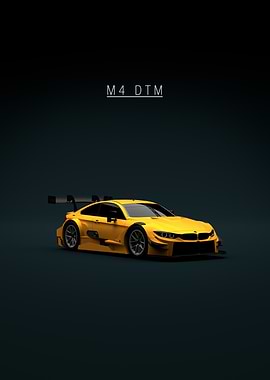 BMW M4 DTM Race Car