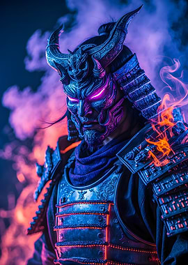 Cyberpunk Samurai