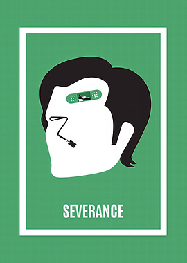 Severance minimalist TV Show Poster