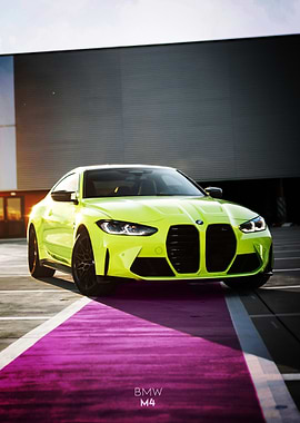 BMW M4 Green