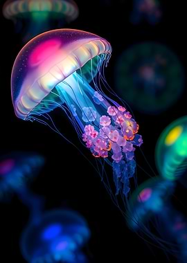 Bioluminescent Jellyfish