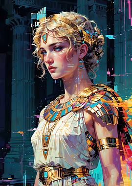 Luminous Aegis: Athena's Renaissance