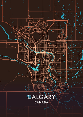 Calgary City Map