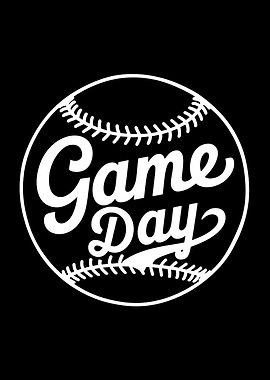 Baseball Game Day Baseball