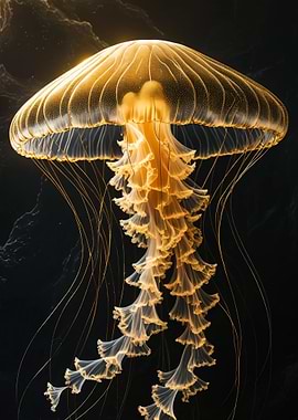 Golden Jellyfish