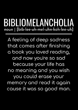 Bibliomelancholia Definition