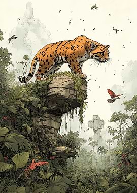 Jaguar in the Jungle