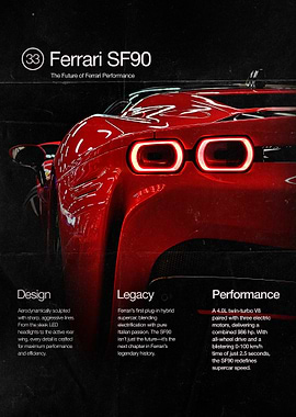 Ferrari SF90 Supercar