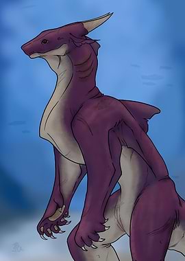 Purple Shark Dragon