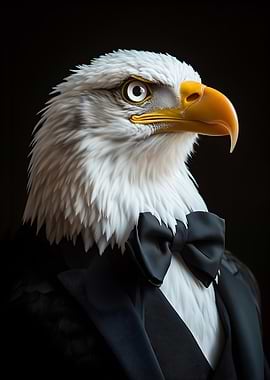Eagle in Tuxedo