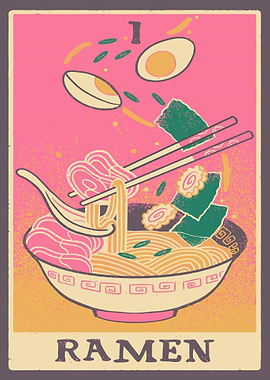 Ramen Poster Art