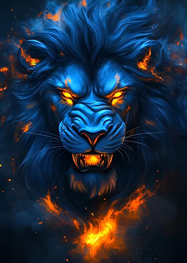 Fiery Lion