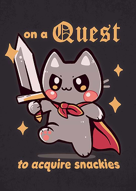 On a Quest to acquire snackies