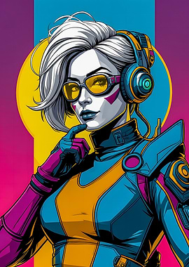 Cyberpunk Female Character
