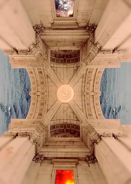 Cosmic Vault: Symmetry Between Fire and Stars