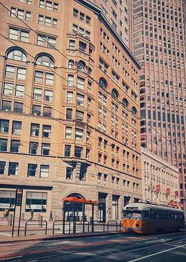 Vintage Tram in San Francisco