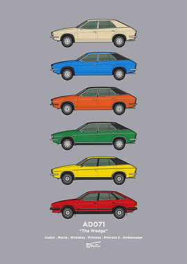 AD071 Leyland Wedge car collection