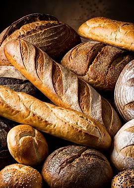 Assortment of Fresh Bread
