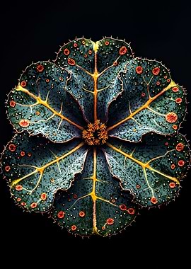 Intricate Leaf Pattern