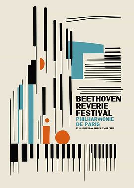 Beethoven Reverie Festival Poster