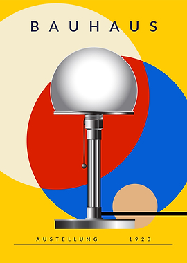 Bauhaus | Lamp Triptych 25R