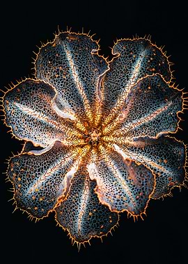 Platycerium bifurcatum Close-Up