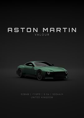 Aston Martin Valour 2024 - Front - Specs