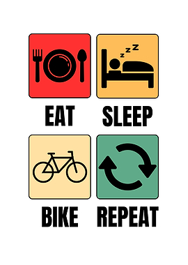 Funny Cycling Quote Bike